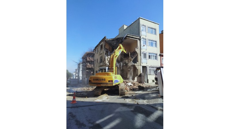 Ekşioğlu Ek-sat inşaat Üsküdar Kuruçeşme'de devam eden proje